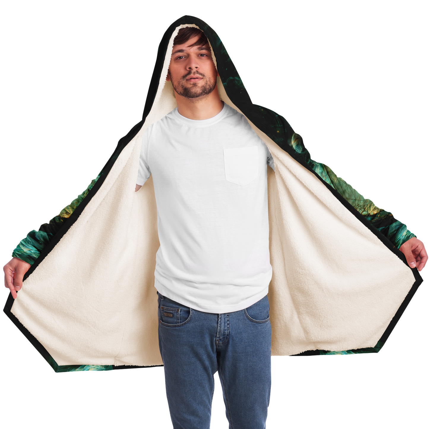 Astral Navigator Microfleece Cloak