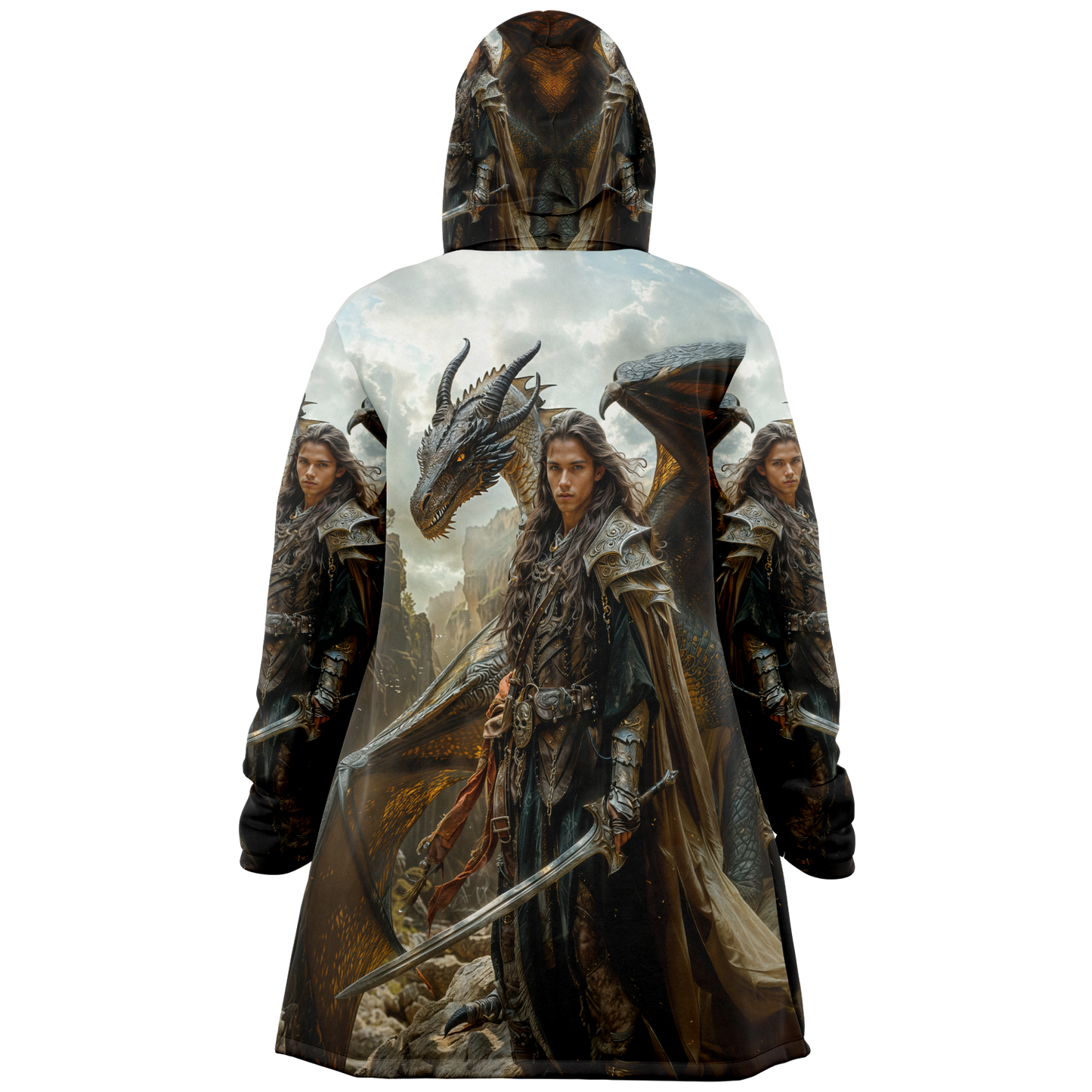 Oathbound by Fire and Steel Microfleece Cloak