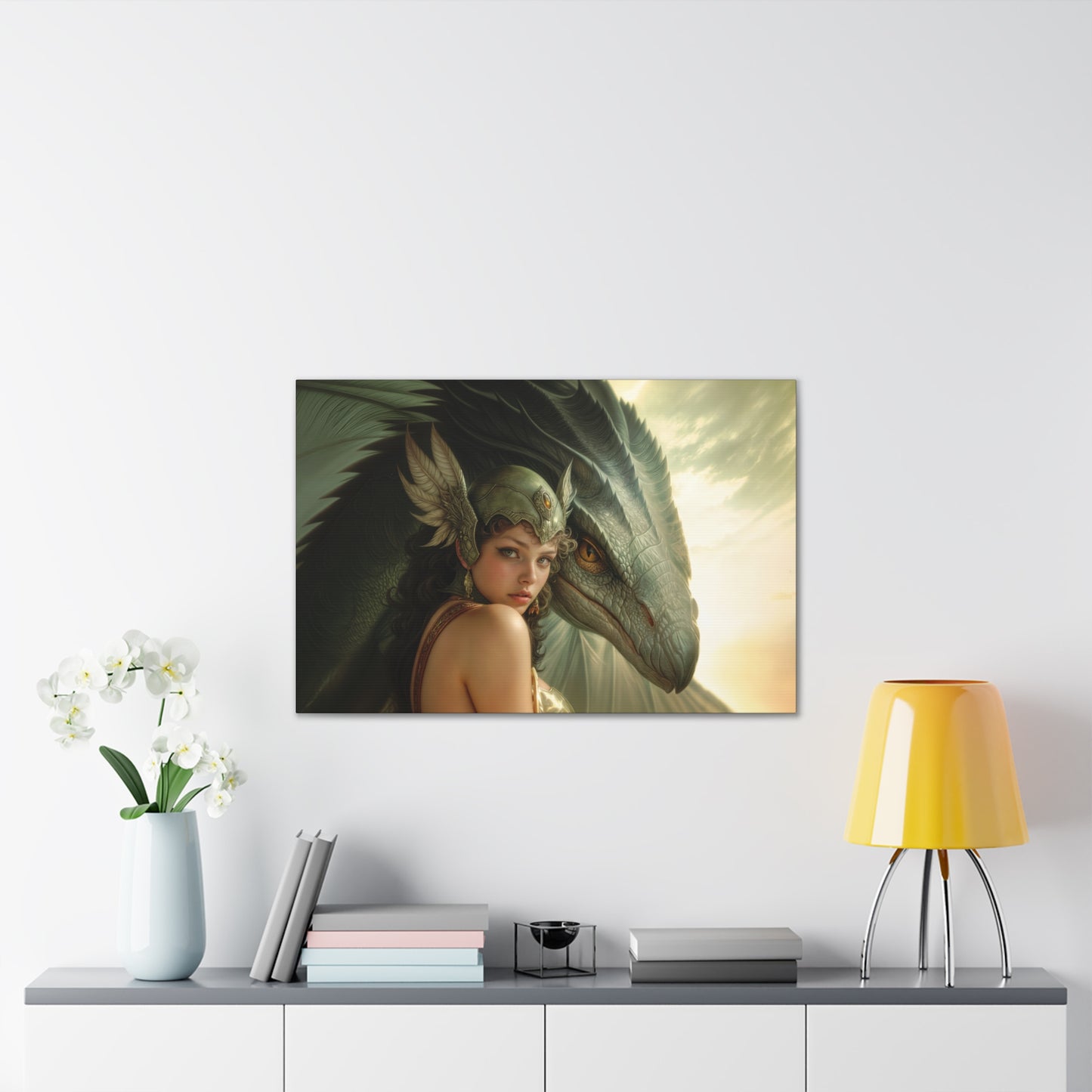 "Dragonseer"  Canvas Stretched, 0.75" - Print