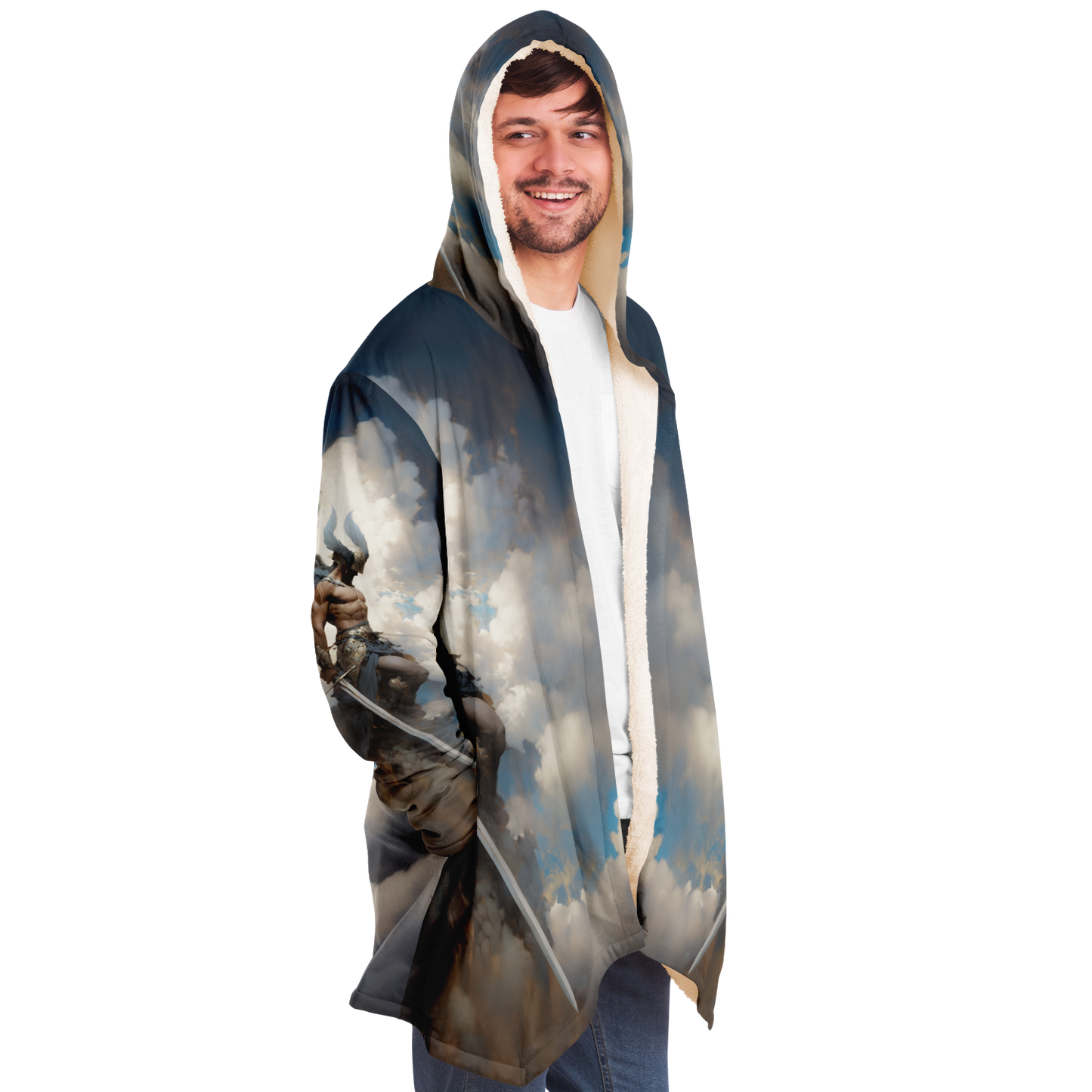 Celestial Judge Microfleece Cloak