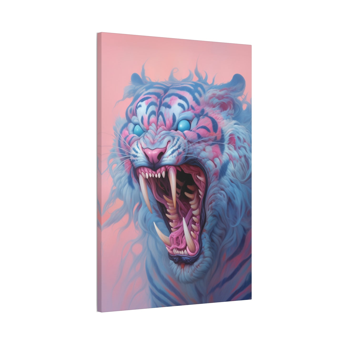 "Demon Tiger" Canvas Stretched, 0.75" - Print