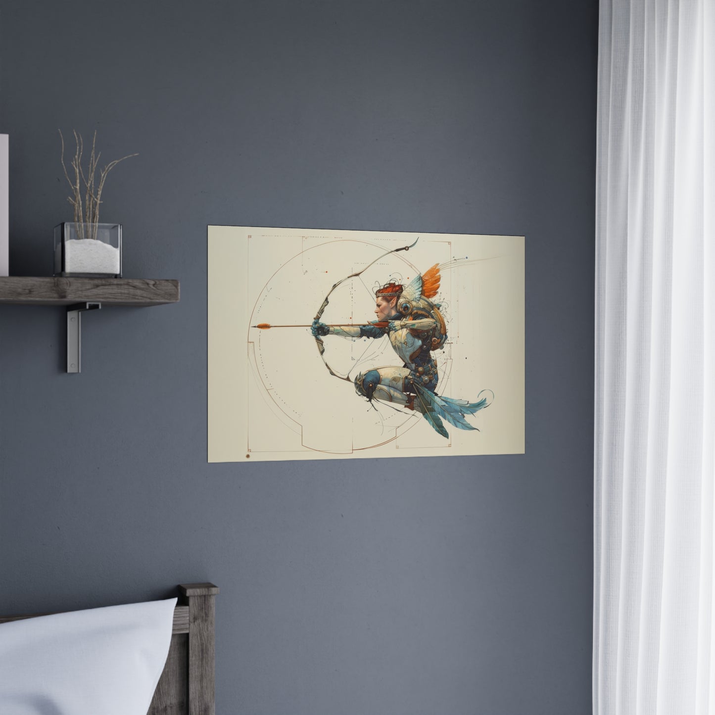 "Skyborne Archer" Poster - Print