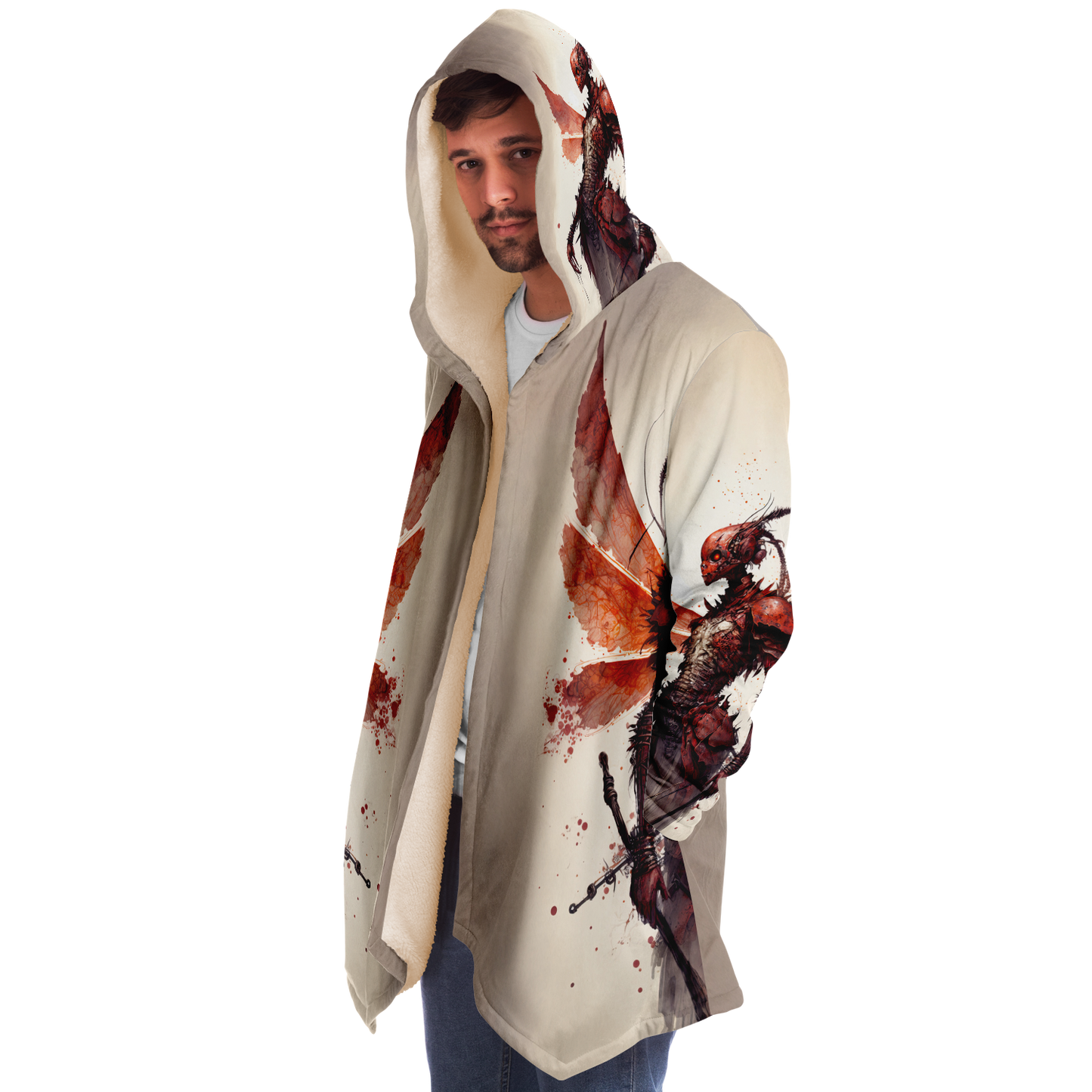 Dragon Spryte Commander  Microfleece Cloak