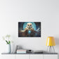 "Owl Deity"  Canvas Stretched, 0.75" - Print