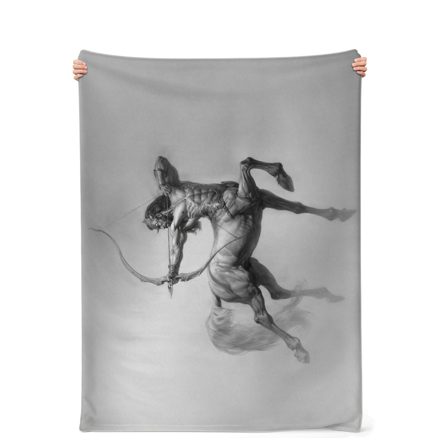 Centaur Archer Premium Microfleece Blanket