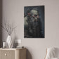 "Troll Warrior Portrait" Canvas Stretched, 0.75" - Print