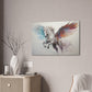 "Aqua Fire Pegasus"  Canvas Stretched, 0.75" - Print