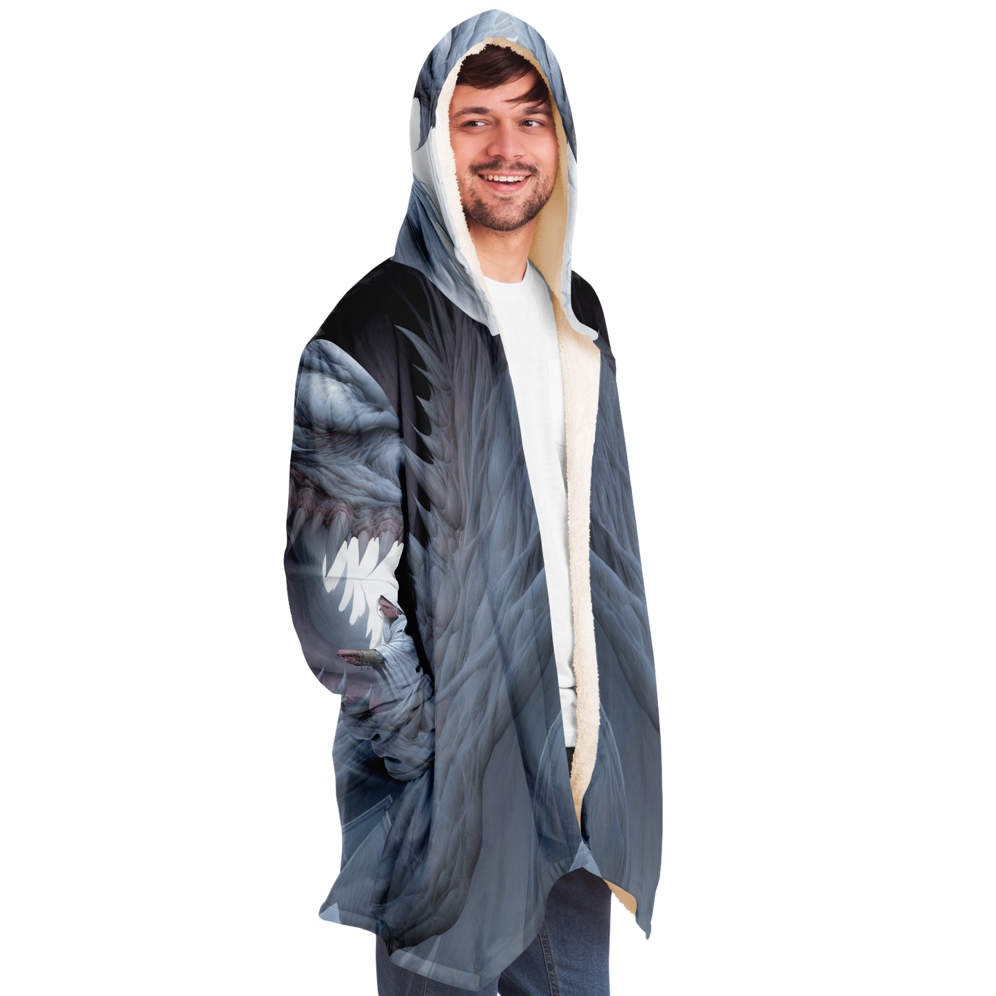 "Trust" Microfleece Cloak