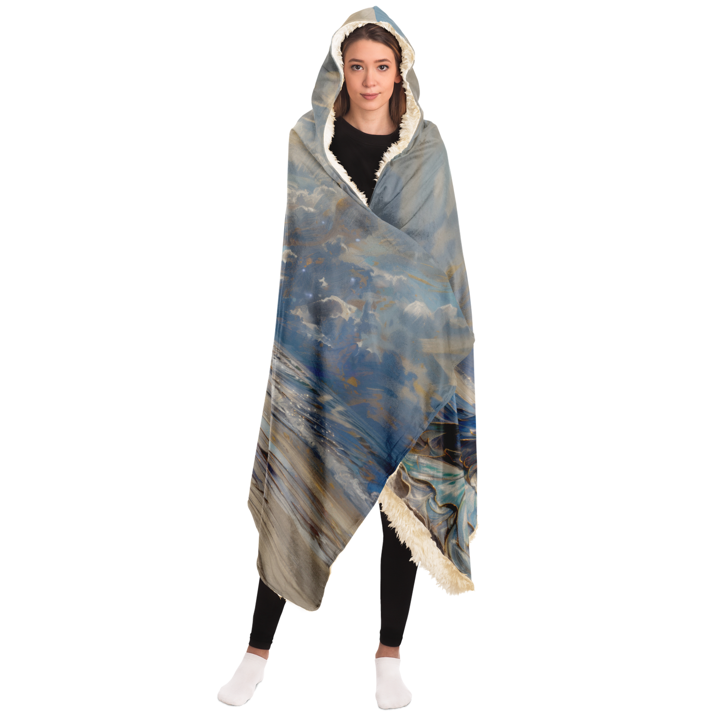 Atlantean Summoner Hooded Blanket