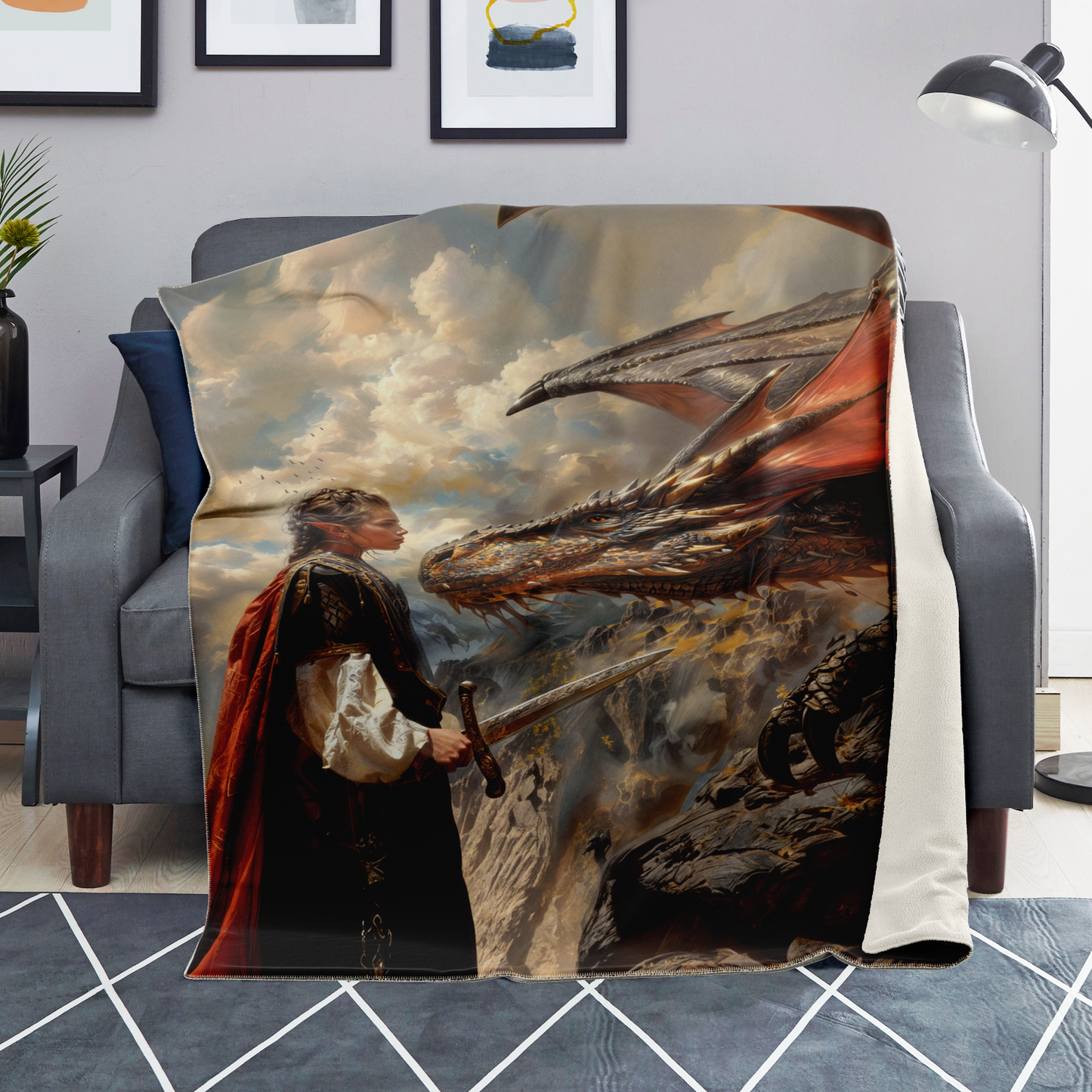 Standoff Premium Microfleece Blanket