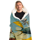 Junior Sky Pirate Hooded Blanket