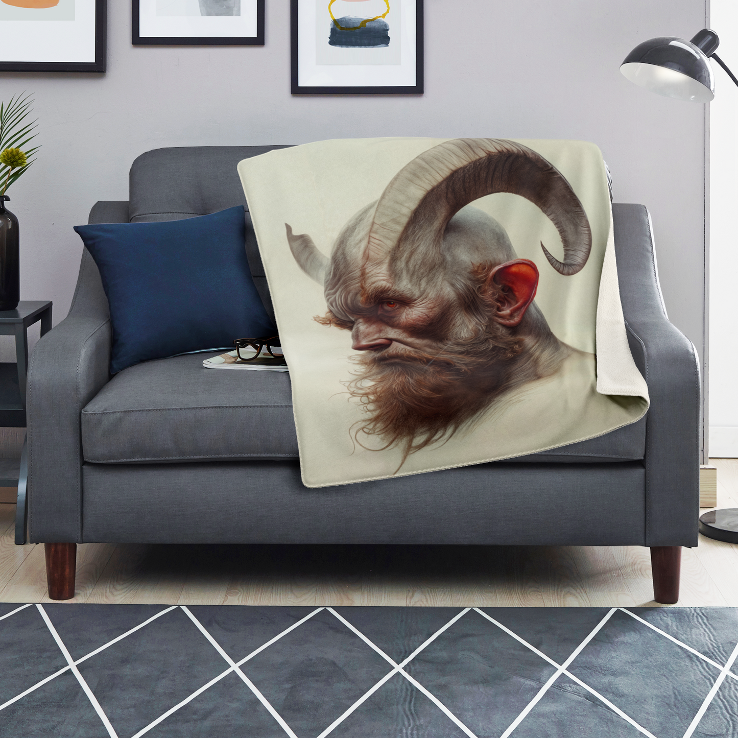 Beast of Burden Premium Microfleece Blanket