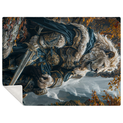 Lionhearts Mourning Premium Microfleece Blanket