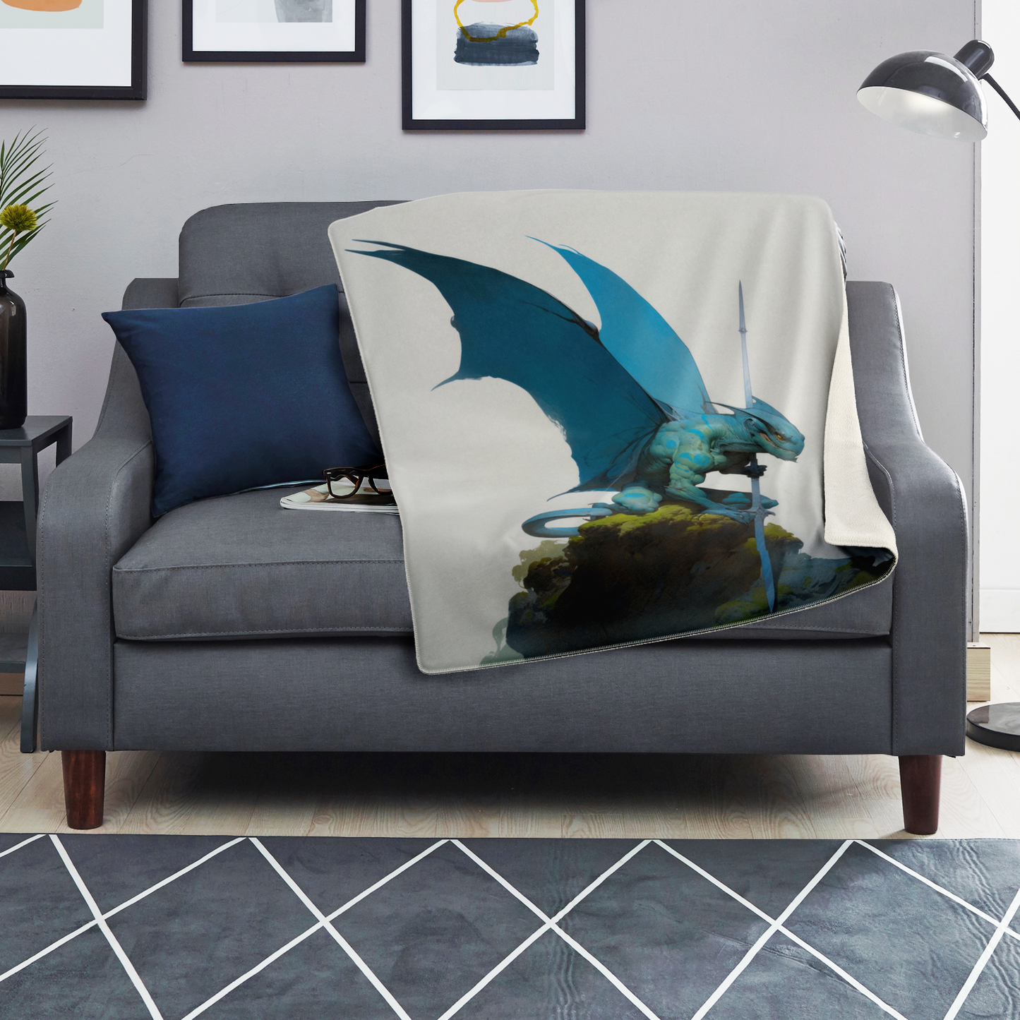 Skyreaver Premium Microfleece Blanket