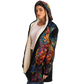 Psychedelic Monarch Microfleece Cloak