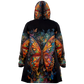 Psychedelic Monarch Microfleece Cloak