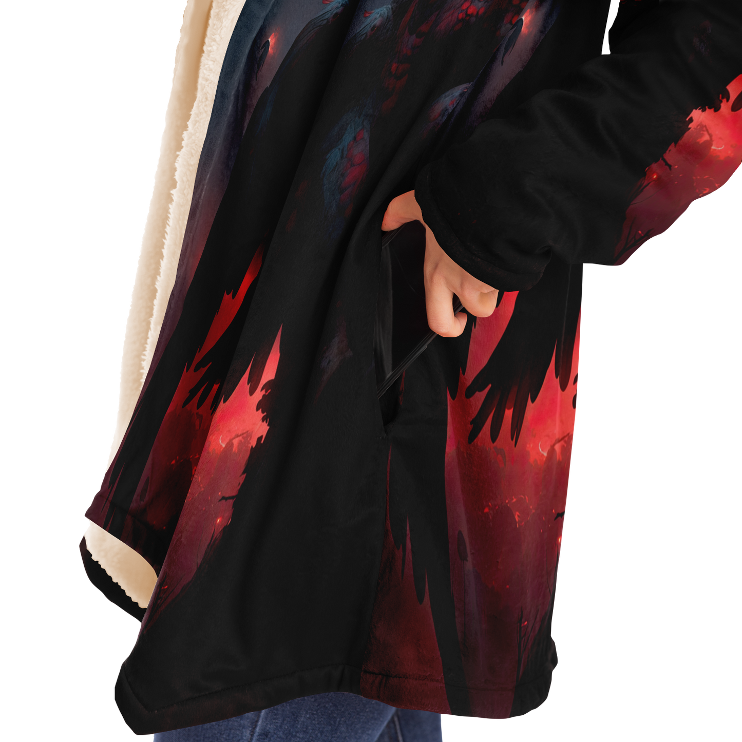 Harpy Haven Microfleece Cloak