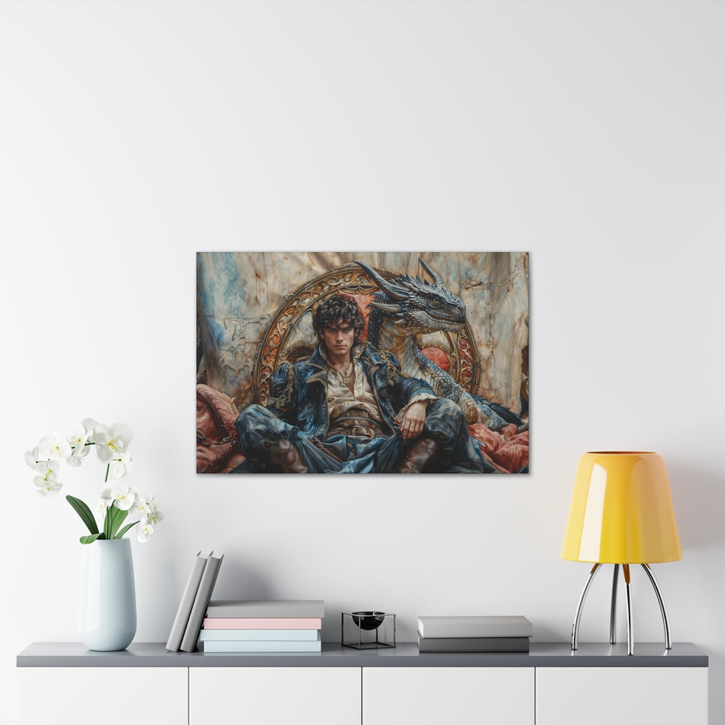 "The Dragon Prince"  Canvas Stretched, 0.75" - Print