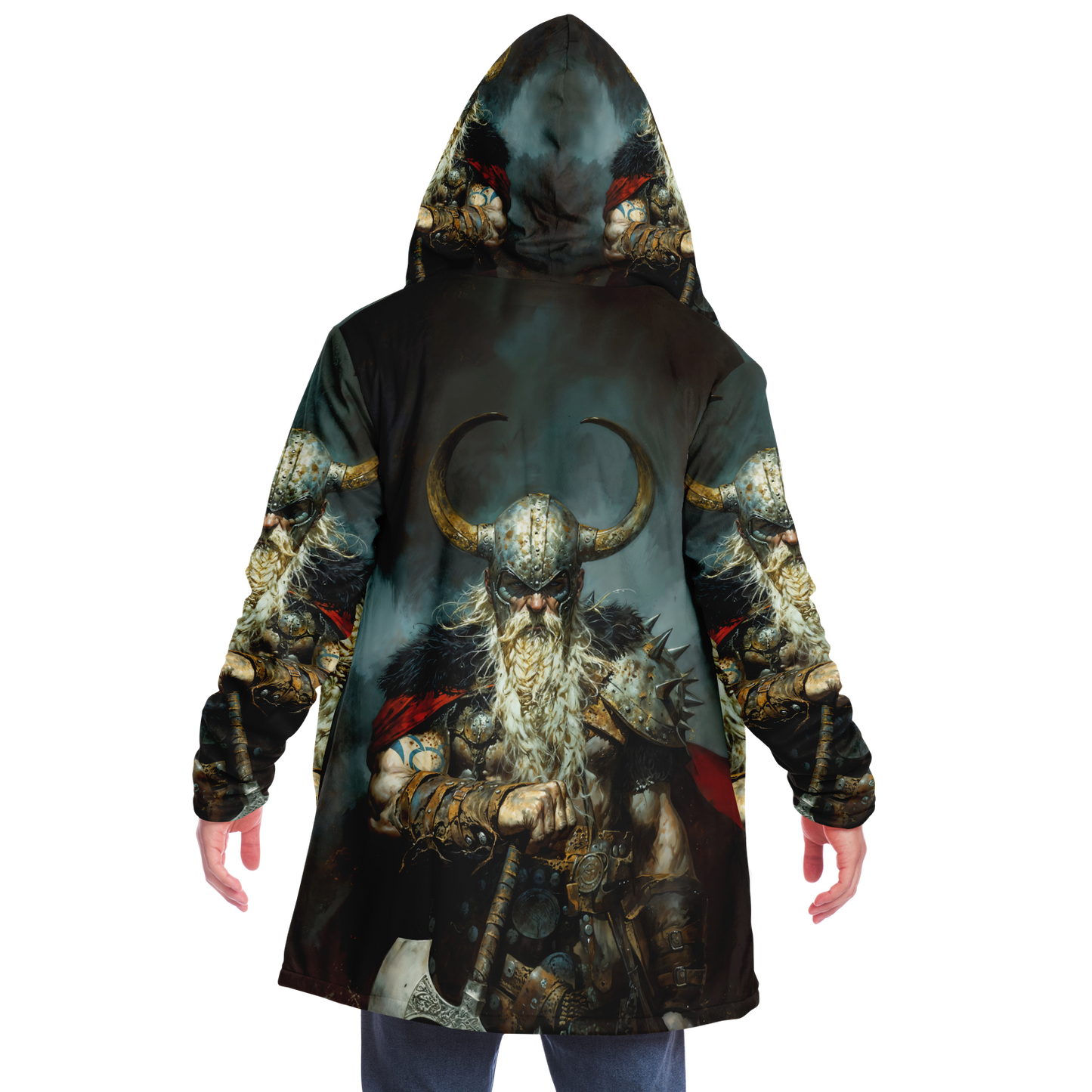 Battleworn Berserker  Microfleece Cloak