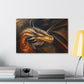 "Fireheart - Grandfather Dragon"  Canvas Stretched, 0.75" - Print