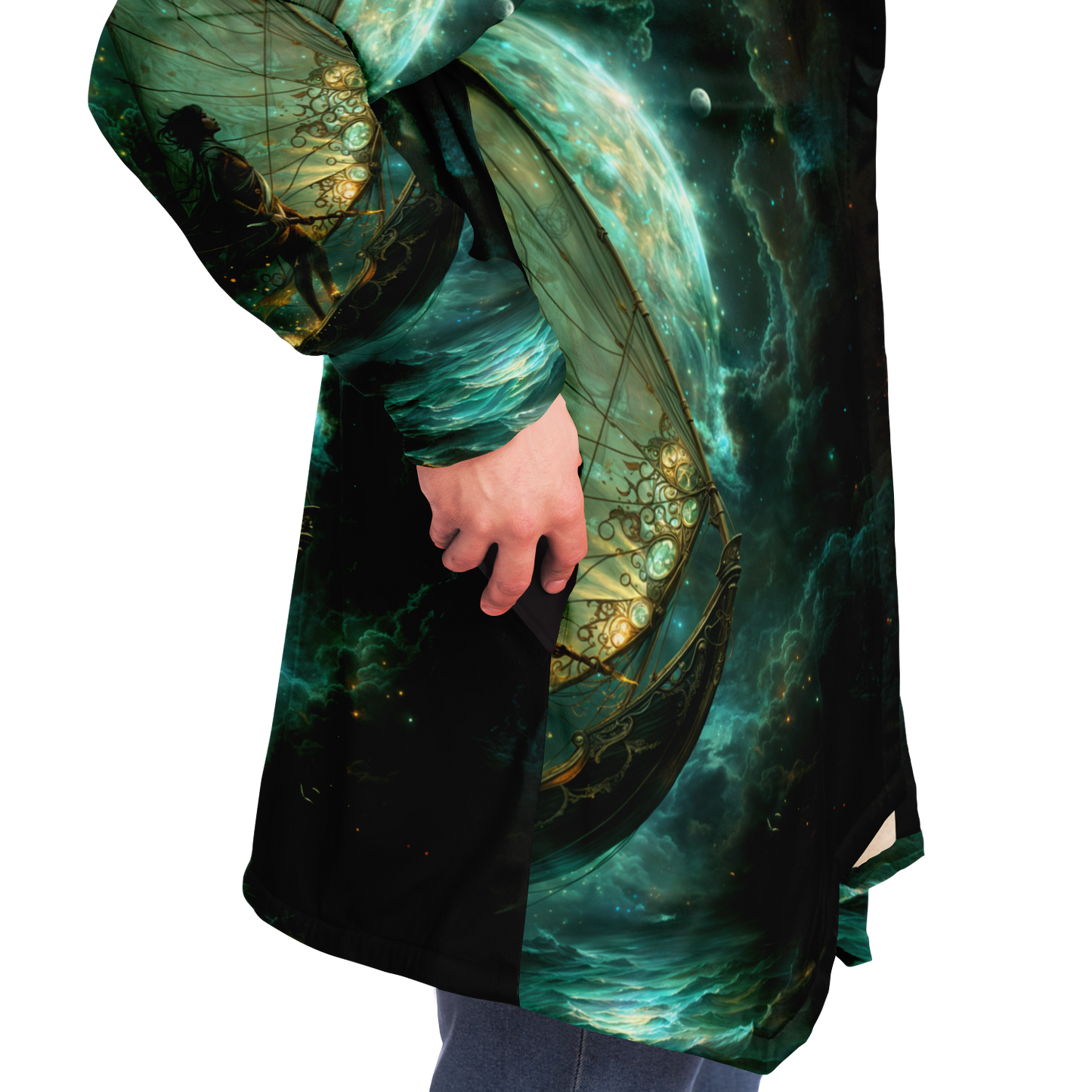 Astral Navigator Microfleece Cloak