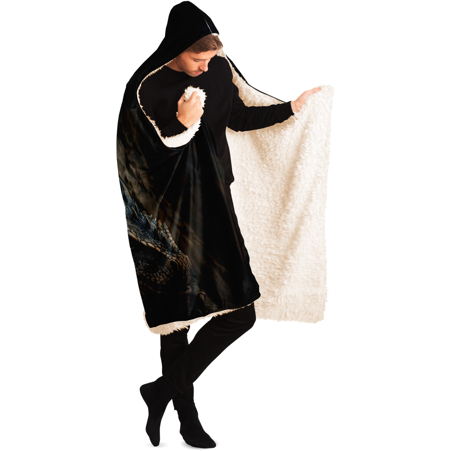 Queen's Legion Sky Knight Hooded Blanket