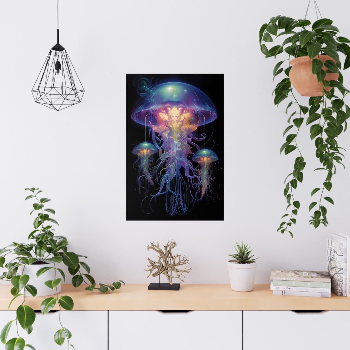 "Space Jellyfish 1" Poster - Print