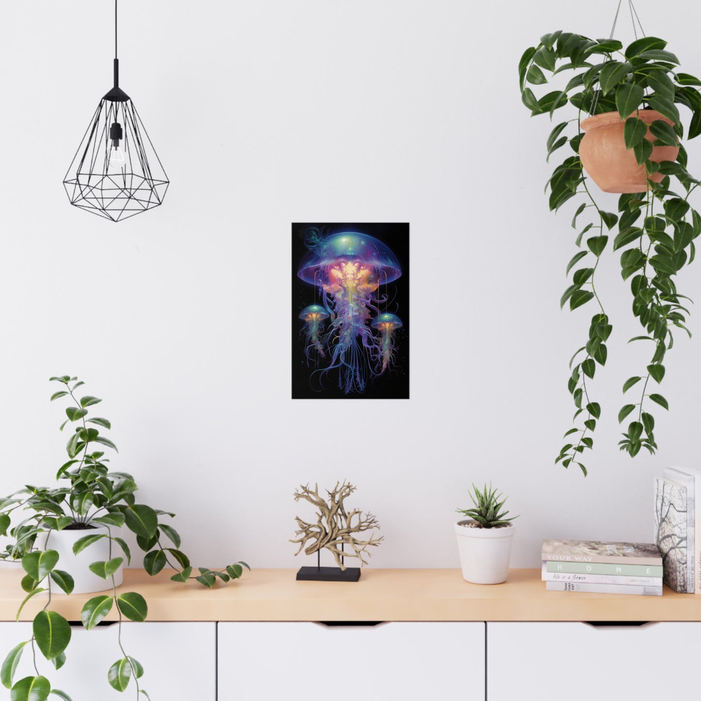 "Space Jellyfish 1" Poster - Print