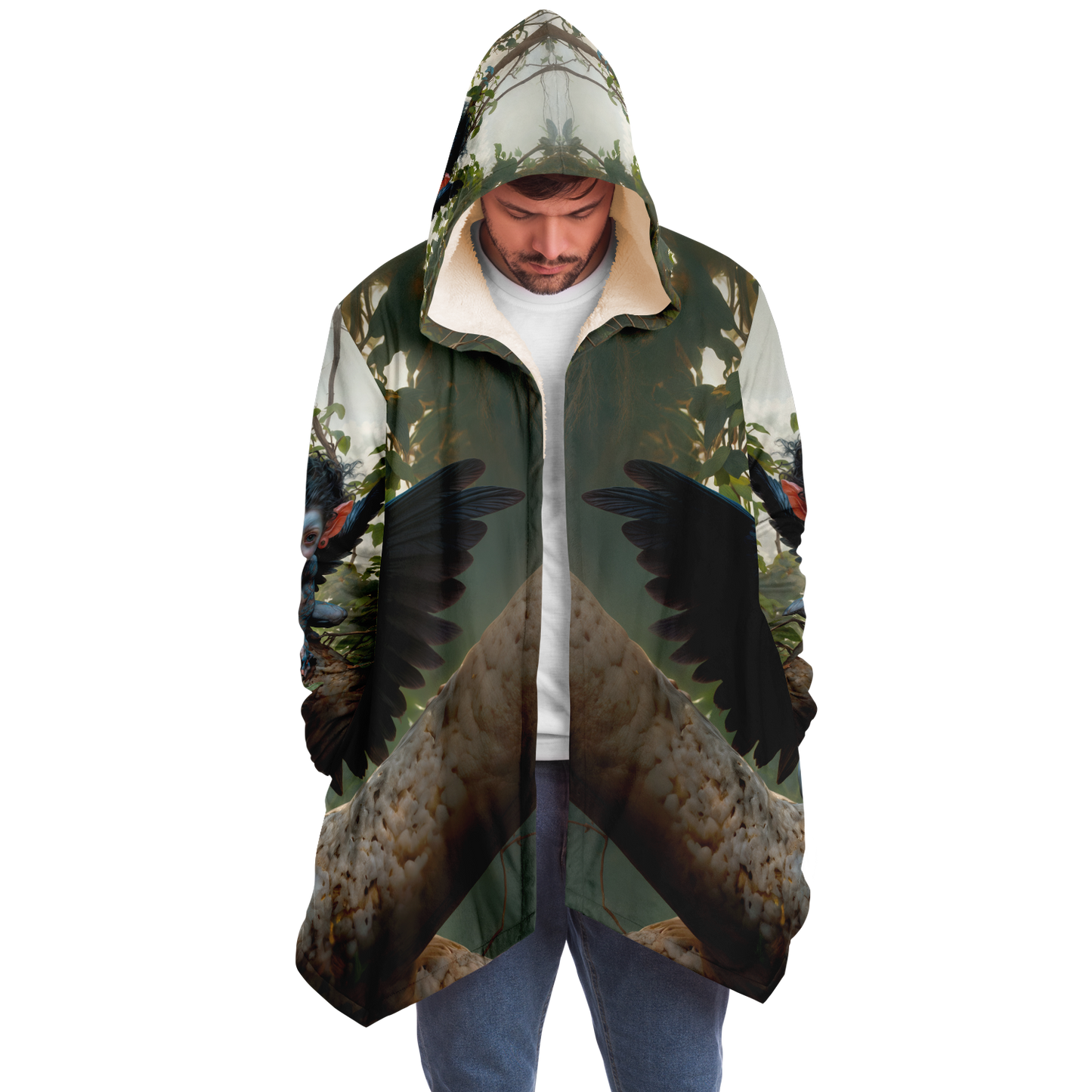 The Tree’s Secret Keeper Microfleece Cloak