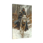 "Wolf Rider" Canvas Stretched, 0.75" - Print