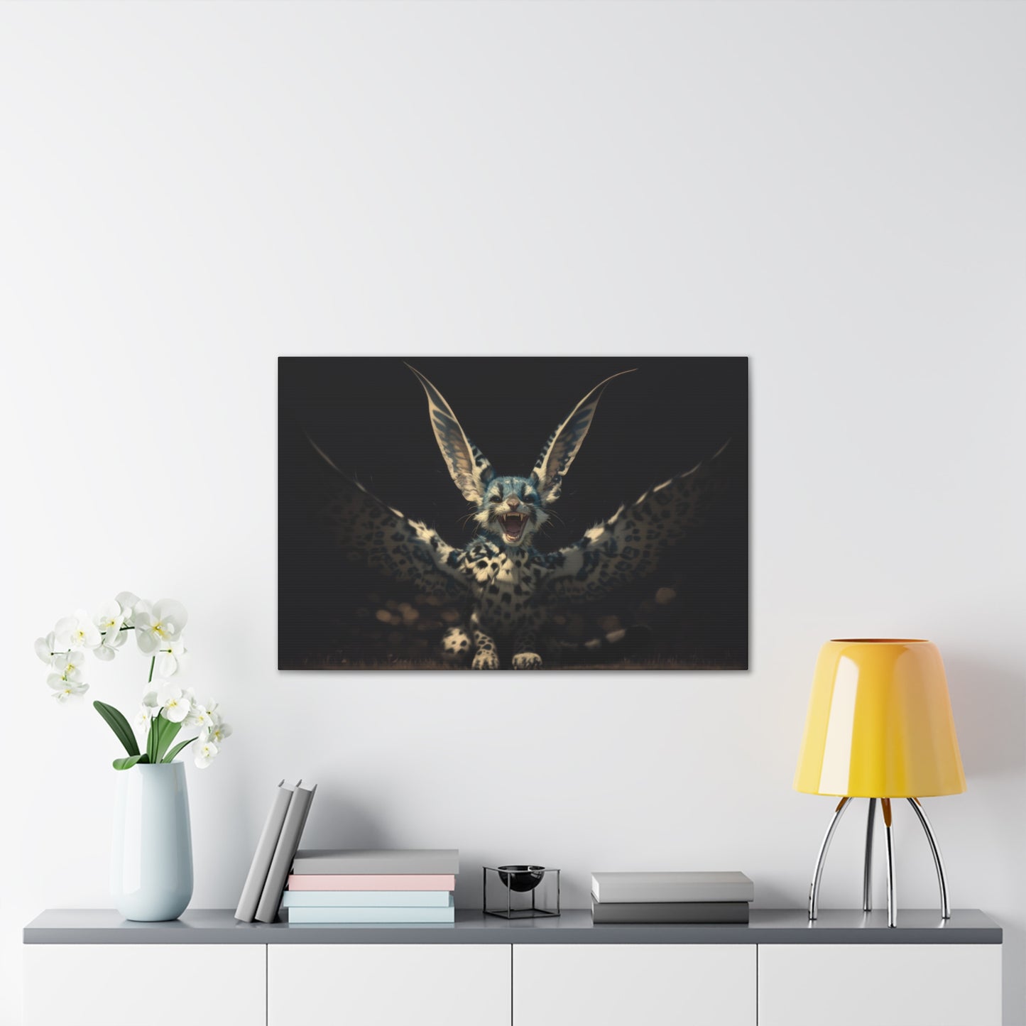 "Nightshades Fury"  Canvas Stretched, 0.75" - Print