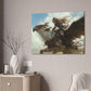 "Griffin Rider"  Canvas Stretched, 0.75" - Print