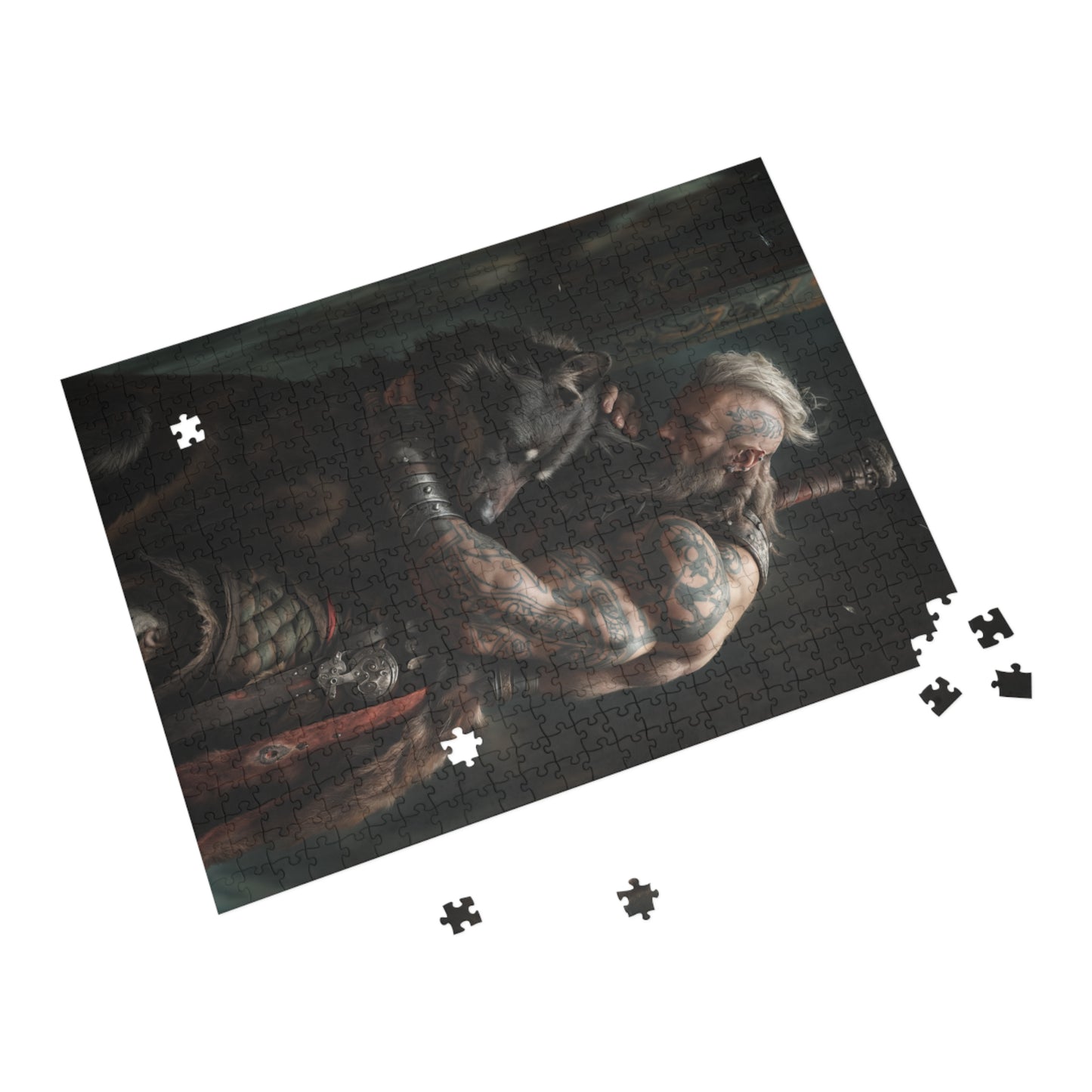 "Vikings Best Friend" Puzzle (500, 1000-Piece)