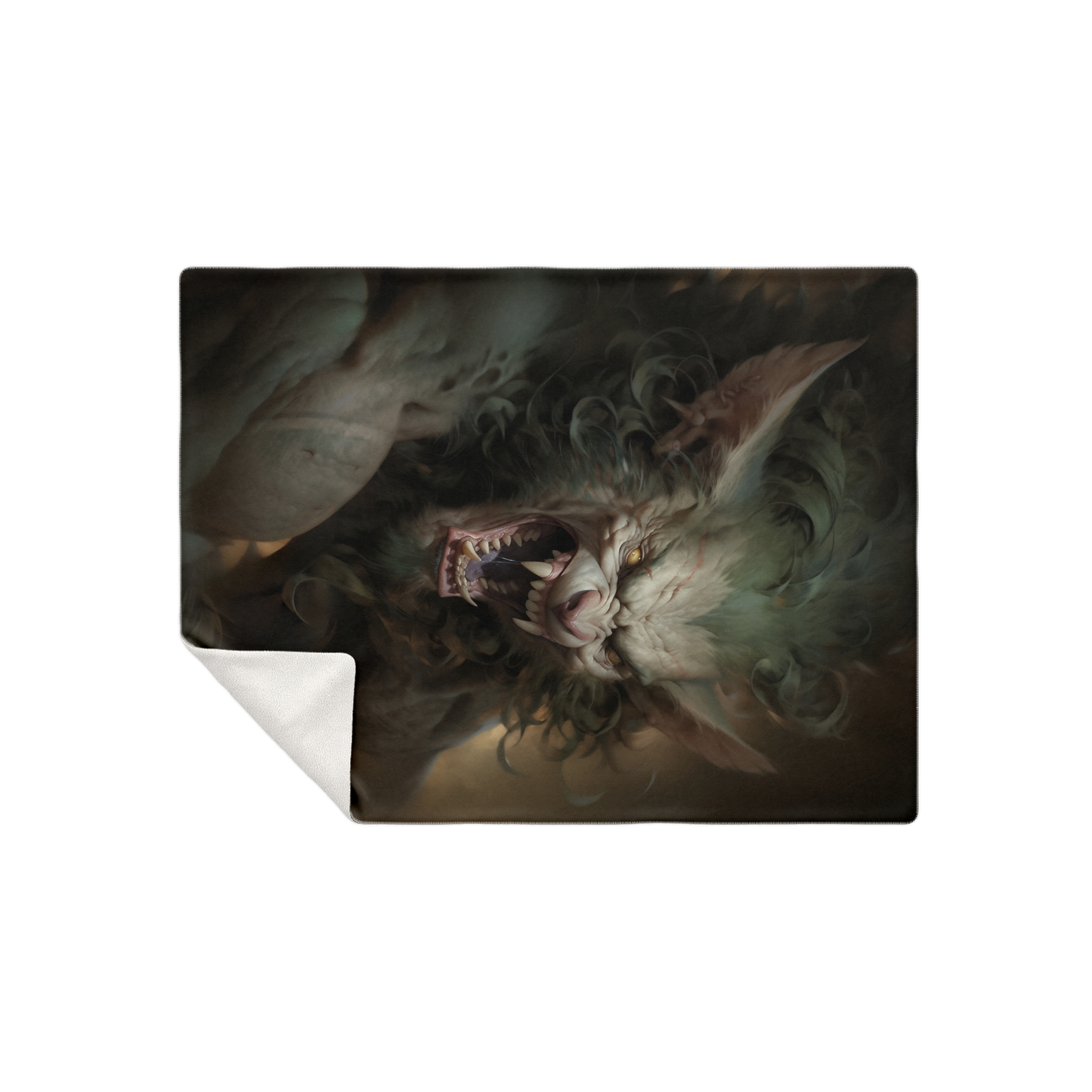 Werecat Premium Microfleece Blanket