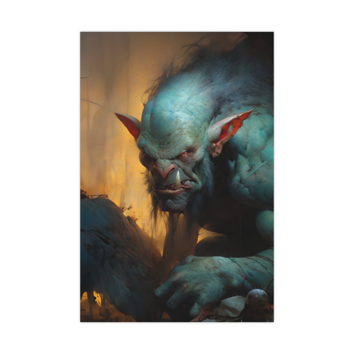 "Hungry Troll" Poster - Print