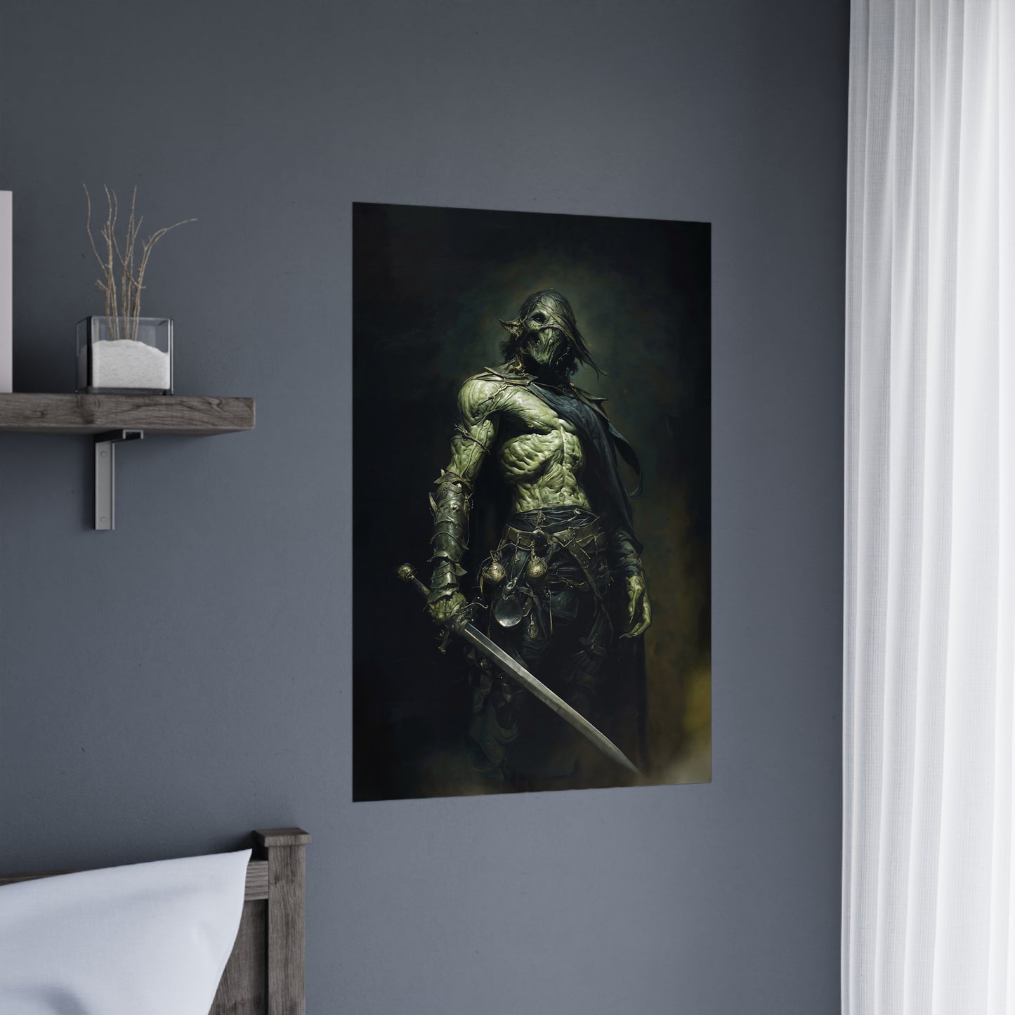 "Dark Elf (The Damned)" Poster - Print