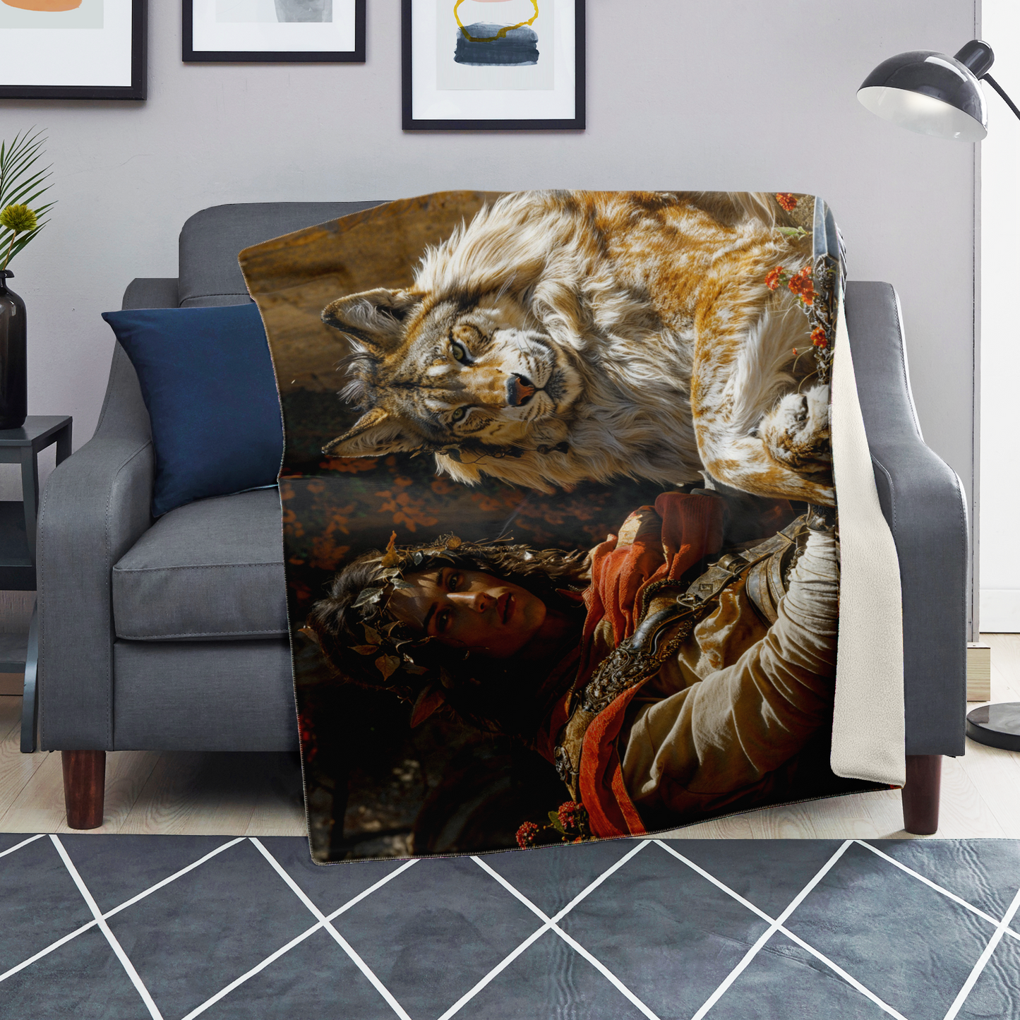 Guardians Of The Gateway Premium Microfleece Blanket