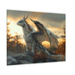 "Dawnbringer Drake"  Canvas Stretched, 0.75" - Print