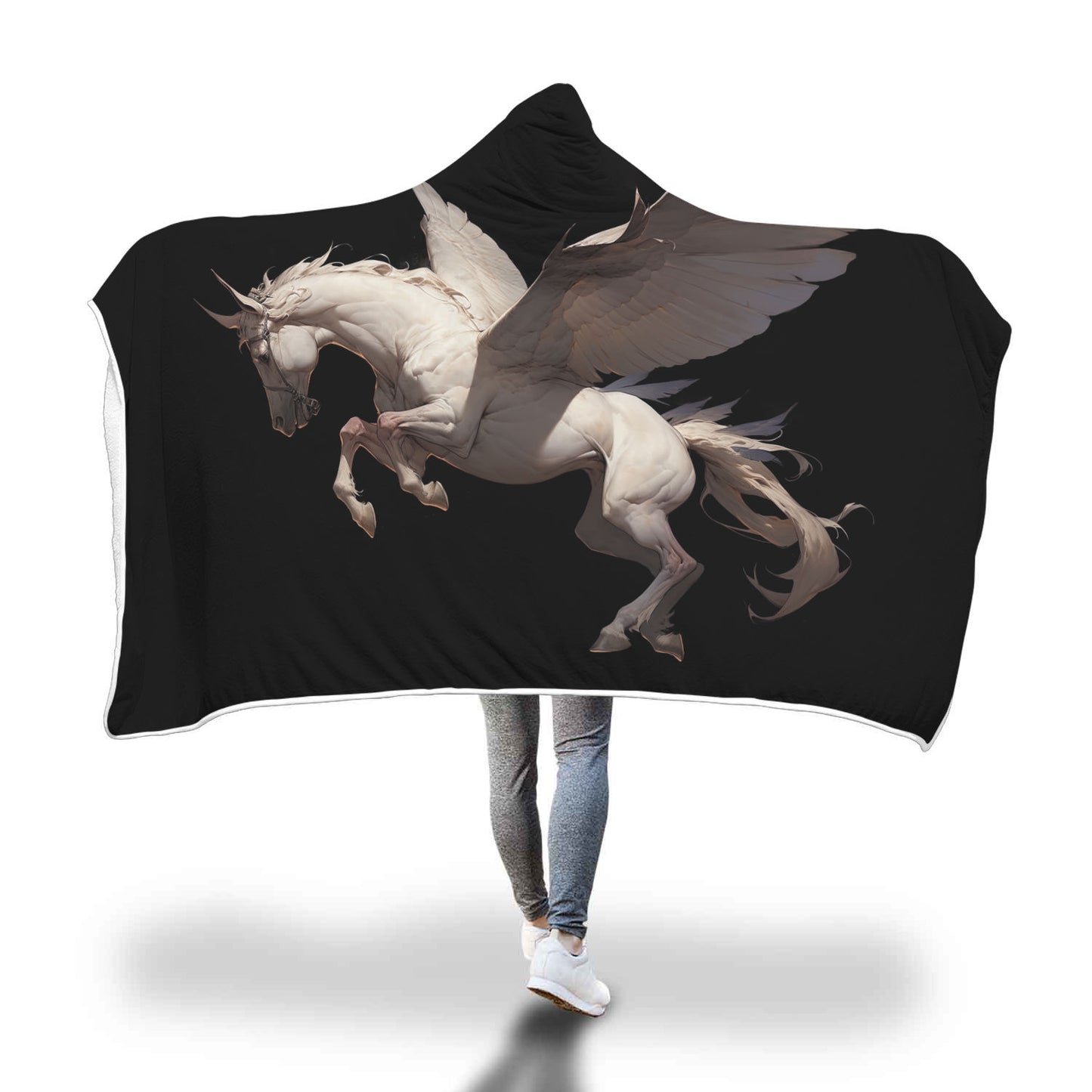 Cloud Jumper Pegasus Hooded Blanket