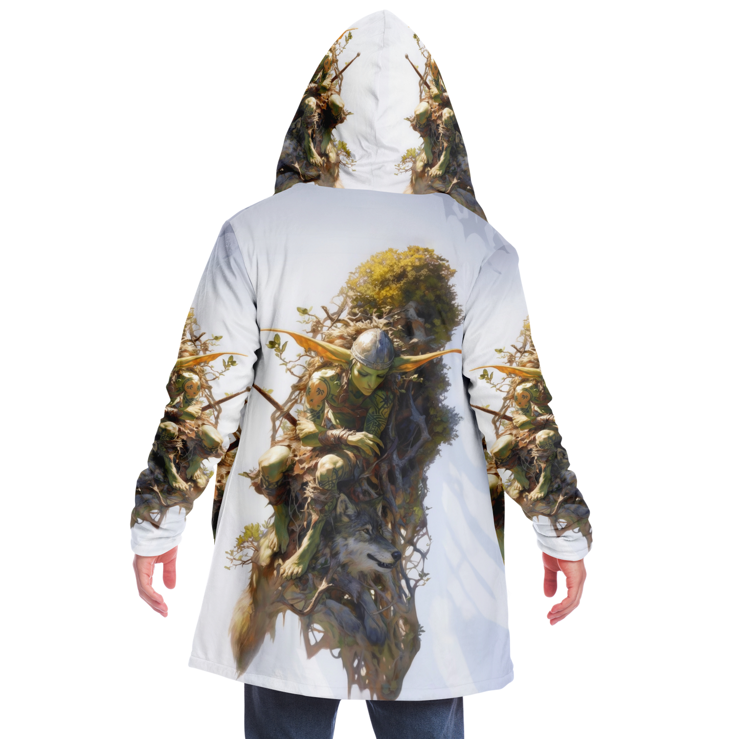 Floating Gardens Escape Microfleece Cloak