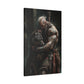 "Vikings Best Friend" Canvas Stretched, 0.75" - Print