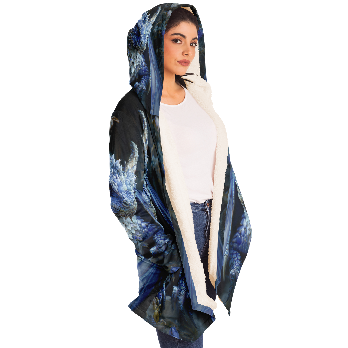 Petalwings Perch Microfleece Cloak