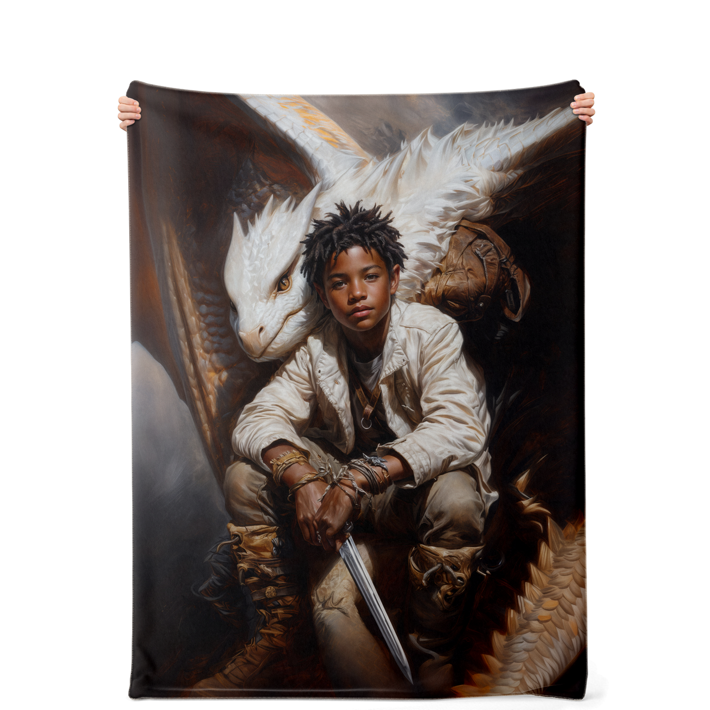 Skybound Brothers Premium Microfleece Blanket