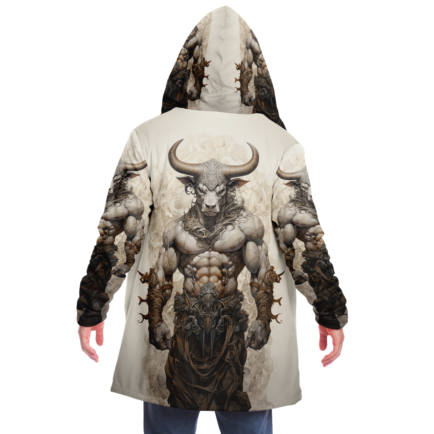 Minotaur Deity Microfleece Cloak