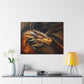 "Fireheart - Grandfather Dragon"  Canvas Stretched, 0.75" - Print