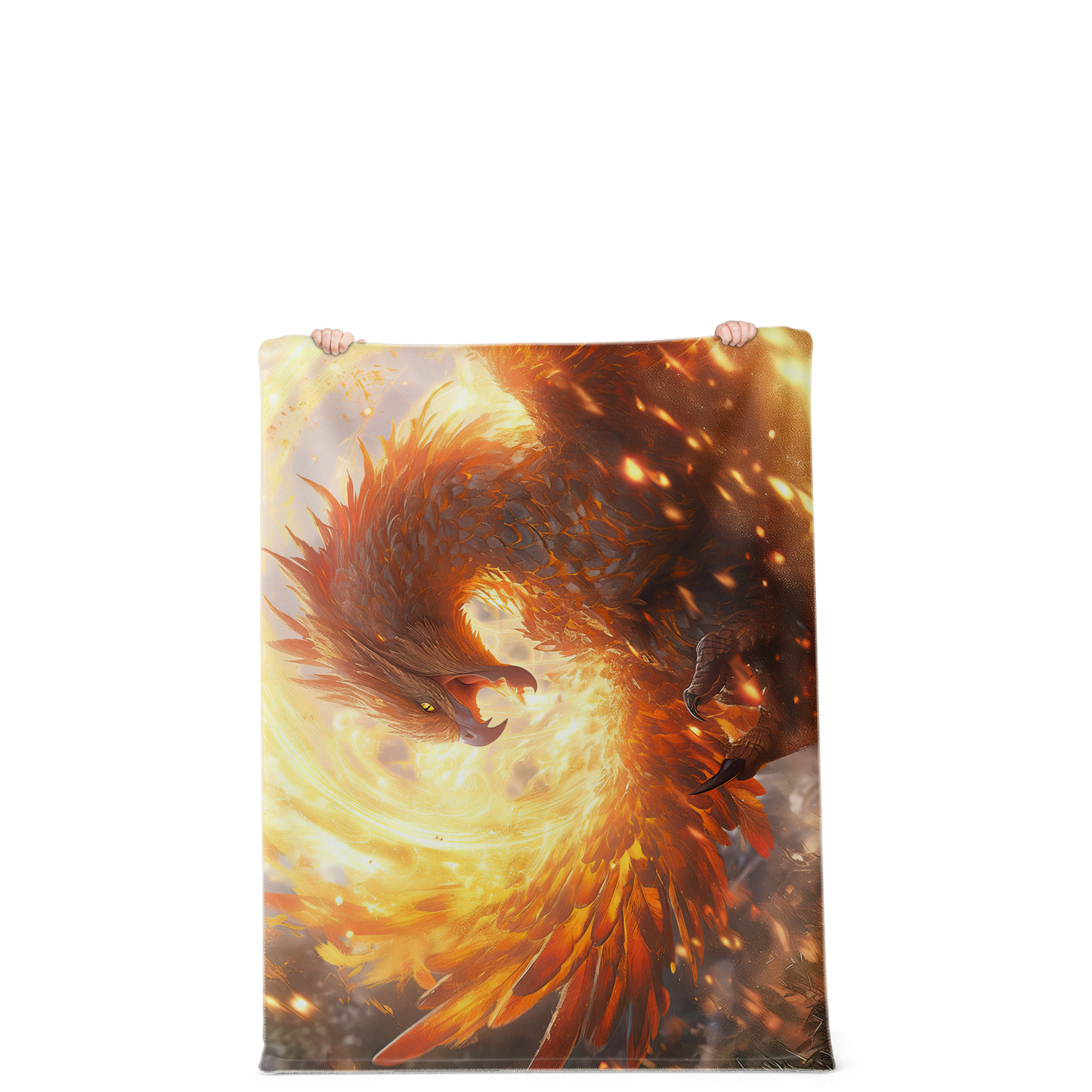 Phoenix Furnace Premium Microfleece Blanket