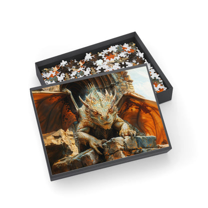 "Protector of the Forgotten Keep" Puzzle (500, 1000-Piece)