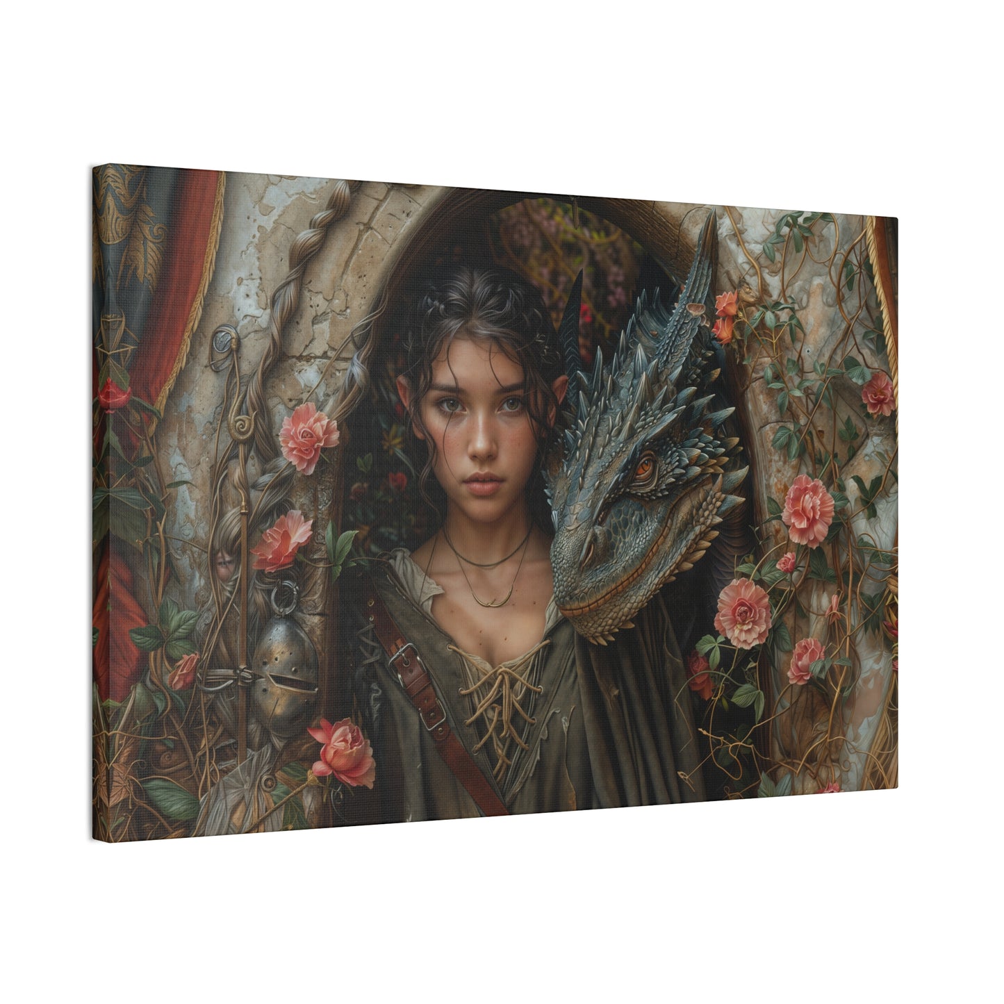 "The Secret Garden"  Canvas Stretched, 0.75" - Print