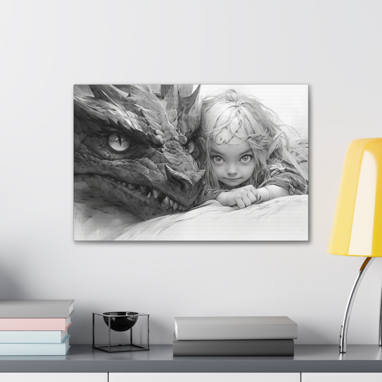 "Mischief"  Canvas Stretched, 0.75" - Print