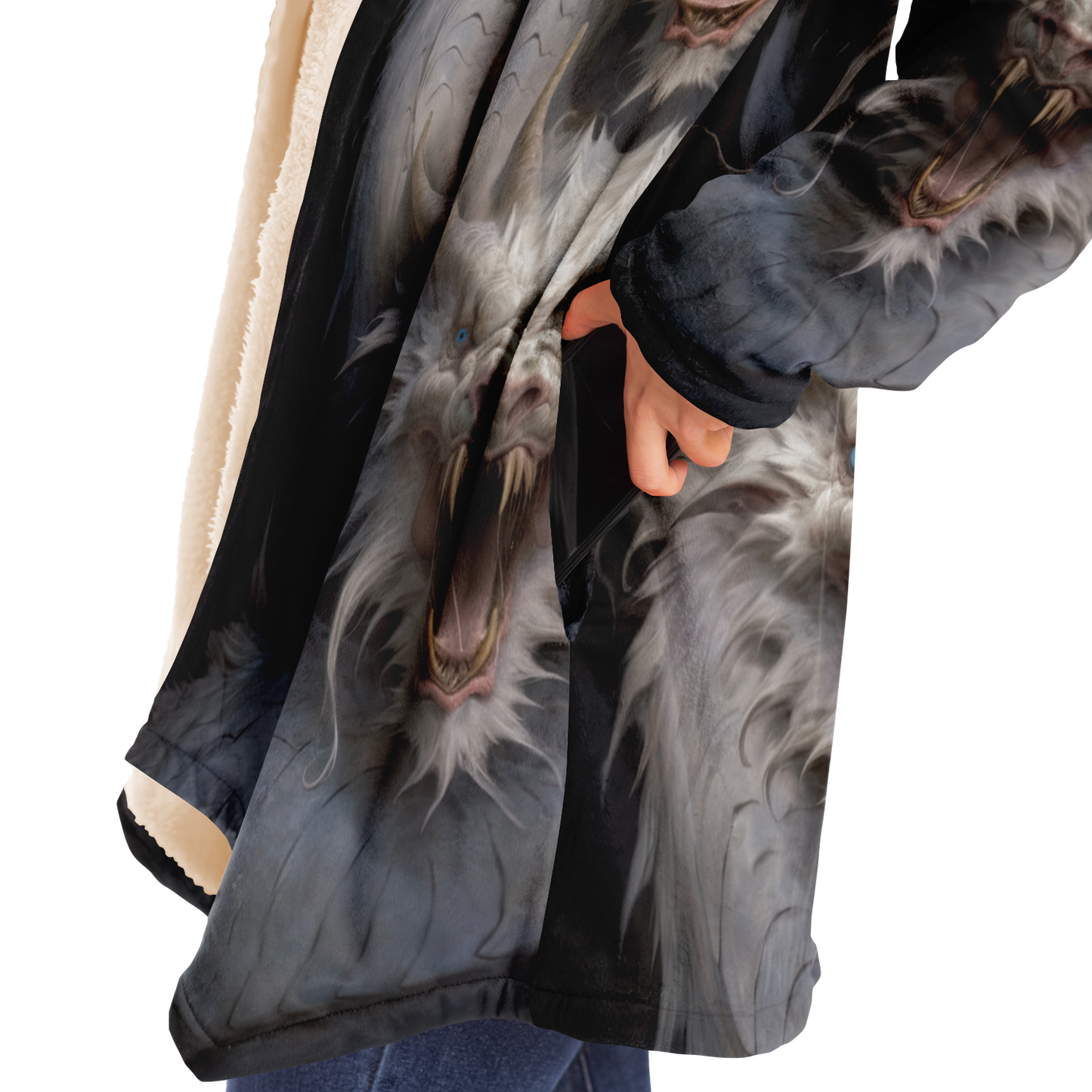 Double Trouble Microfleece Cloak